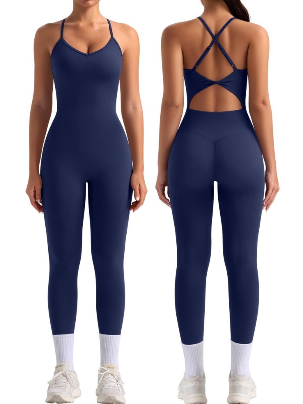 Women Workout Jumpsuits One Piece Sculpt Yoga Outfits Unitard